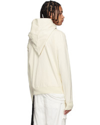 Rick Owens DRKSHDW Off White Mountain Hoodie