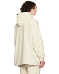 Essentials Off White Relaxed Hoodie