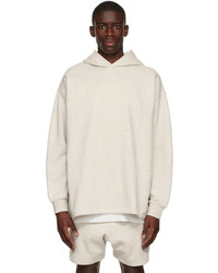 Essentials Off White Relaxed Hoodie