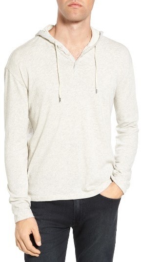 slub cotton hoodie