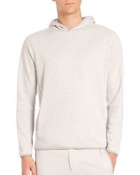 Theory Stasius Axis Terry Cotton Hoodie