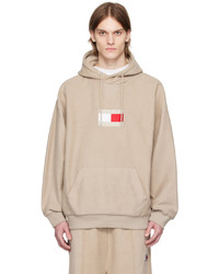 Tommy Jeans Taupe Washed Hoodie