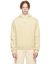 Axel Arigato Yellow Organic Cotton Hoodie