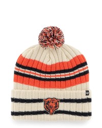 '47 Chicago Bears Hone Cuffed Knit Hat With Pom At Nordstrom