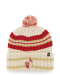 '47 San Francisco 49ers Hone Cuffed Knit Hat With Pom At Nordstrom