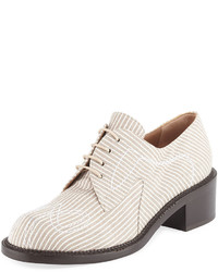 Laurence Dacade Canvas Lace Up 40mm Oxford