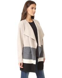 Madewell Striped Sweater Coat