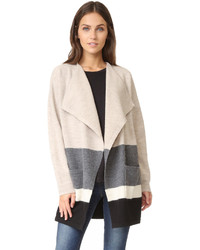 Madewell Striped Sweater Coat