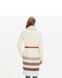 Woolrich Whitetm Suffolk Stripe Blanket Coat