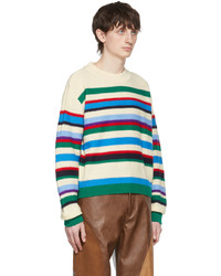 Andersson Bell Off White Acrylic Sweater