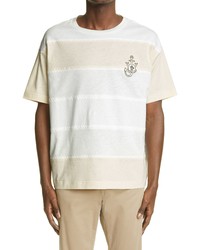 Moncler Genius 1 Moncler Jw Anderson Stripe T Shirt