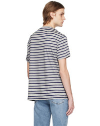 Polo Ralph Lauren Gray Striped T Shirt