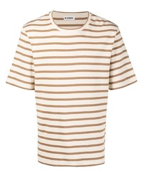 Jil Sander Horizontal Stripe T Shirt