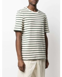 Jil Sander Stripe Pattern T Shirt