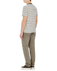 James Perse Striped Cotton T Shirt