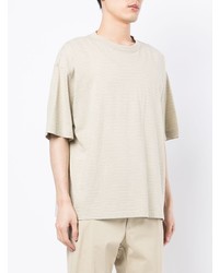 YMC Striped Cotton T Shirt