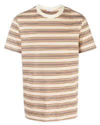Sandro Paris Striped Short Sleeve T Shirt