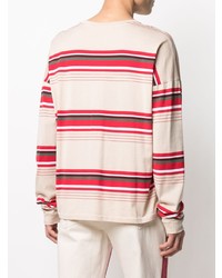 Marni Striped Cotton Long Sleeved T Shirt