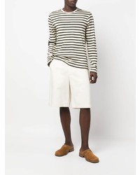 Orlebar Brown Striped Long Sleeved T Shirt