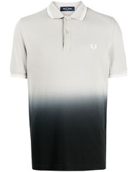 Fred Perry Gradient Effect Piqu Polo Shirt