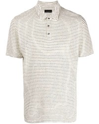 Roberto Collina Pinstripe Polo Shirt