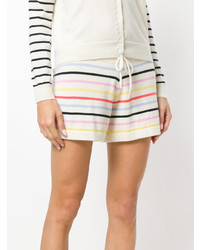 Chinti & Parker Striped Short Shorts