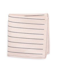 Nordstrom Stripe Silk Pocket Square In Pink
