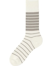 Uniqlo Heattech Striped Socks