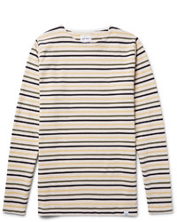 Norse Projects Godtfred Slim Fit Striped Cotton T Shirt