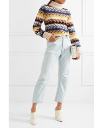 Chloé Merino Wool And Cashmere Blend Turtleneck Sweater