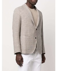 Tagliatore Houndstooth Patter Blazer Jacket