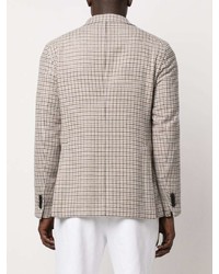 Tagliatore Houndstooth Patter Blazer Jacket