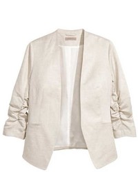 H&M Linen Blend Jacket