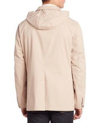 Brunello Cucinelli Solid Hooded Jacket