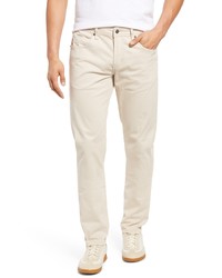 Liverpool Los Angeles Liverpool Kingston Modern Straight Leg Twill Pants In Sand At Nordstrom