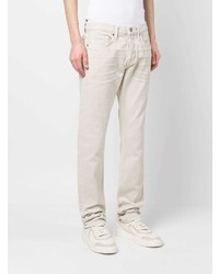 Tom Ford Logo Patch Slim Cut Low Rise Jeans