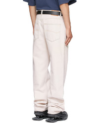 Balenciaga Off White Authentic Denim Jeans