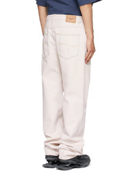 Balenciaga Off White Authentic Denim Jeans