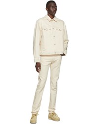 Naked & Famous Denim Off White Seed Super Guy Jeans