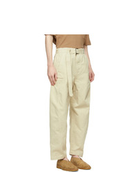 Lemaire Off White Twisted Jeans