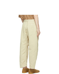 Lemaire Off White Twisted Jeans