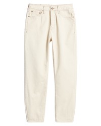 Topman Relaxed Jeans In Stone At Nordstrom