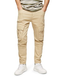 Topman Slim Fit Cargo Jeans