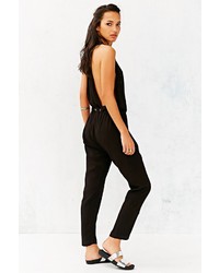 Urban Outfitters Cope Textured Drawstring Jumpsuit
