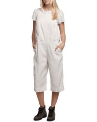 James Perse Crop Overall Jumpsuit