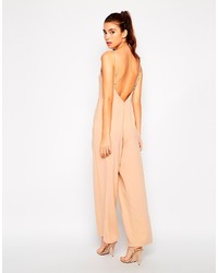 Love High Neck Jumpsuit With Low Back