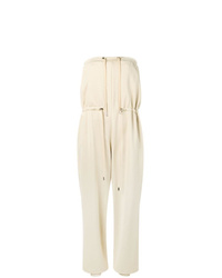 Y/Project Y Project Strapless Drawstring Jumpsuit