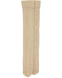 Boohoo Amy Rib And Cable Knit Over Knee Socks