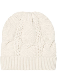 Duffy Cable Knit Merino Wool Beanie