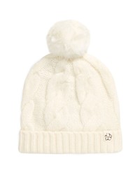 Ted Baker London Iciey Cable Beanie In Cream At Nordstrom